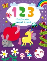 123. Książka pełna naklejek i zadań - praca zbiorowa