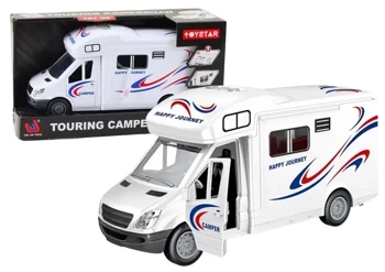 Kamper biały ze światłem i dźwiękiem - Leantoys