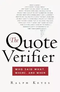 The Quote Verifier - Ralph Keyes