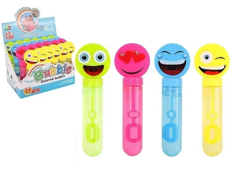 Pałeczka do baniek mydlanych buźki 14cm (24szt) - ADAR