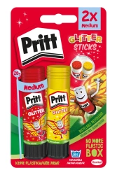 Klej w sztyfcie PRITT z brokatem 2x20g blister