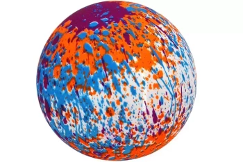 Piłka gumowa 15cm Enero kolor 9215A 1019215