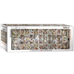 Puzzle 1000 panoramic The Sistine Chapel Ceiling 6010-0960 - Eurographics