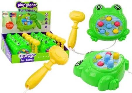 Gra Wac a mole Żabka - Leantoys