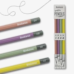 Bookaroo Ołówki - Pastelowe (4 sztuki) - IF