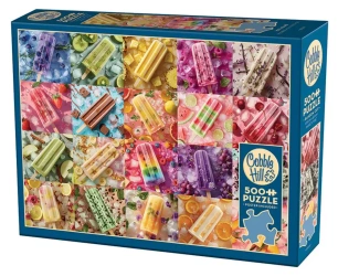 Puzzle 500 Lody na patyku 113525 - Cobble Hill