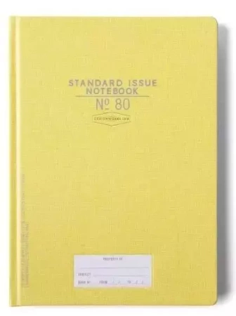 Notes Jumbo Ochre - Designworks Ink