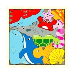 Puzzle drewniane Zwierzęta - SWEDE