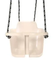 Huśtawka dziecięca ze sznurkami max 25kg Kolor soft neutral PLASTO - Tactic