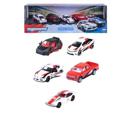 Majorette Japan Racer 5-pak