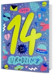 Karnet B6 Urodziny 14 HM200-2460 - Pan Dragon