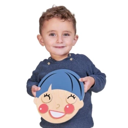 Drewniana tablica edukacyjna - Emocje - Tender Leaf Toys