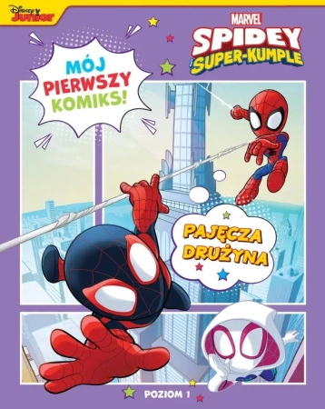 Mój pierwszy komiks. Pajęcza drużyna. Poziom 1 - Steve Behling