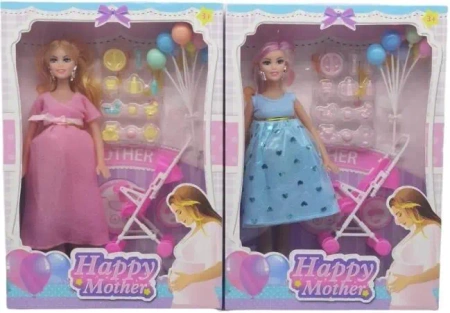 Lalka w ciąży MIX - Merkpol