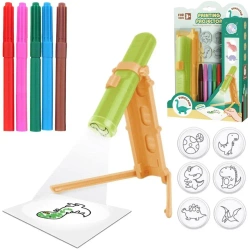 Projektor do rysowania dinozaury - Trifox