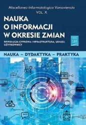 Nauka o informacji w okresie zmian - praca zbiorowa