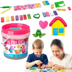 Zestaw ciastoliny piankolina slodkie zwierzatka - Lovin