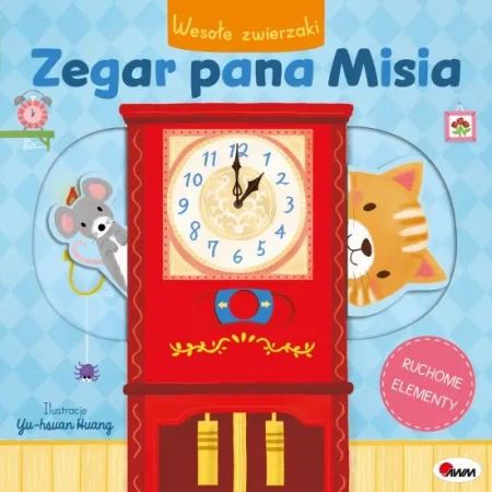 Zegar pana Misia. Wesołe zwierzaki - Natalia Kawałko - Dzikowska