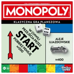 HASBRO GAME Monopoly Classic Refresh, gra
