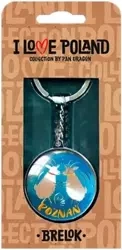 Brelok I love Poland Poznań ILP-BRE-A-POZ-02 - Pan Dragon