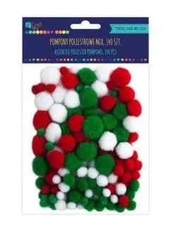 Pompony poliestrowe 140szt - Dalprint dpCraft