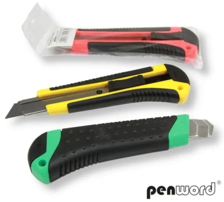 Nóż do tapet z prowadnicą MIX - Penword