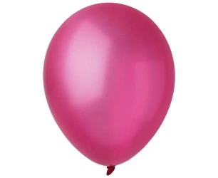 Balony Decomex metallic Fuchsia 100szt - Godan