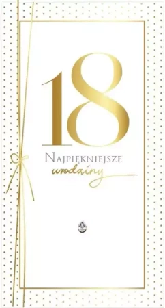Karnet PM-191 Urodziny 18 - Kukartka