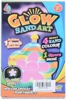 Magiczny piasek świecący w ciemnościach - Merkpol