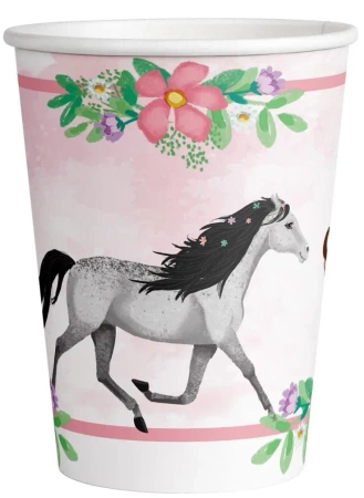 Kubki papierowe 250ml 8szt - Amscan