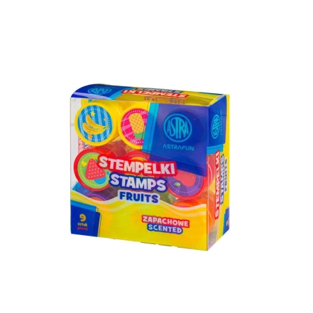 Stempelki zapachowe ASTRAFUN Owocki – 9 szt. - ASTRA art-pap