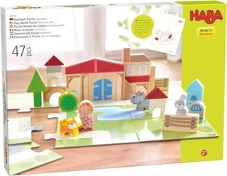 Puzzle Play World Życie na wsi - Haba