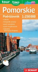 Mapa turystyczna - Pomorskie 1:250 000 plastik - Opracowanie zbiorowe