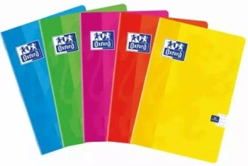 Zeszyt A5 32 kartki w linie z marginesem, Oxford Touch