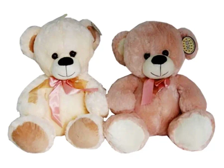 Miś z kokardą 40cm MIX - Sun-Day