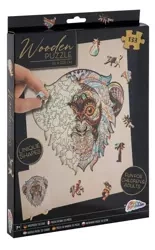 Puzzle drewniane 132 Unikalne Kształty Małpka - Grafix