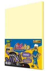 Papier ksero A4 80g 5 kolorów żółtych 100 arkuszy - Alfa Pastello