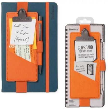 Bookaroo Clipboard for Notebooks - pomarańczowa - IF