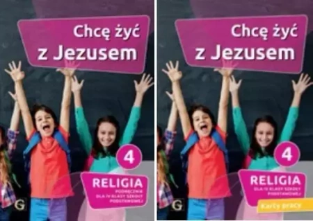 Chcę żyć z Jezusem 4 Podręcznik+K.pracy SP Gaudium - Piotr Goliszek