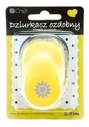 Dziurkacz ozdobny 2,5cm słonecznik - Dalprint
