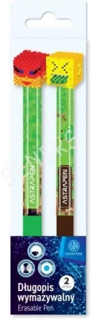 Długopis automatyczny wymazywalny Astrapen Oops Pixel One 2 szt. - ASTRA art-pap