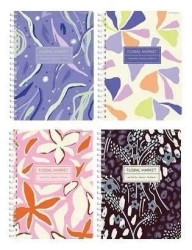 Kołozeszyt A5/80K kratka Floradelic (5szt) TOP2000 - Top 2000