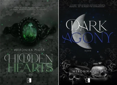 PLOTA Hellish tom 4 + 5 Hidden Hearts + Dark Agony - Weronika Plota