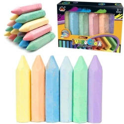 Kreda gruba jumbo kolorowa 6szt A-0889 83610