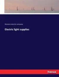Electric light supplies - electric company Western