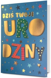 Karnet B6 Urodziny - Pan Dragon