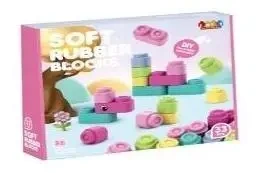 Klocki miękkie 33szt