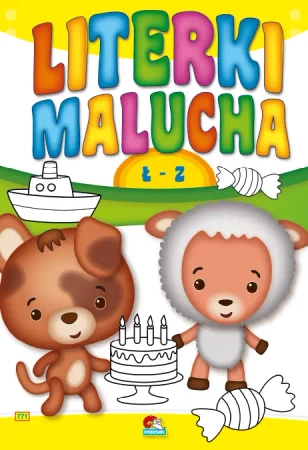 Literki malucha Ł-Z. Pies i owieczka 771