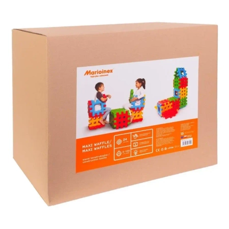 Maxi Waffle 24el Klocki konstrukcyjne - Marioinex