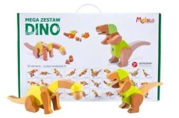 Mega zestaw Dino 33el - MalBlo
